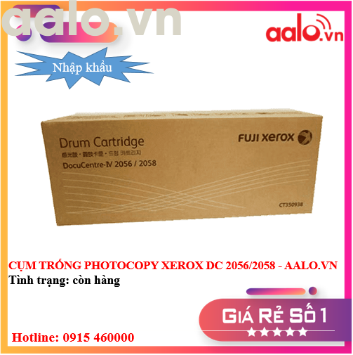 CỤM TRỐNG PHOTOCOPY XEROX DC 2056/2058 NHẬP KHẨU - AALO.VN