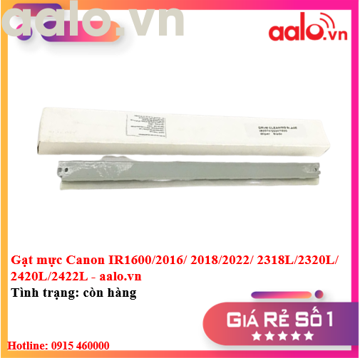 Gạt mực Canon IR1600/2016/ 2018/2022/ 2318L/2320L/2420L/2422L - aalo.vn