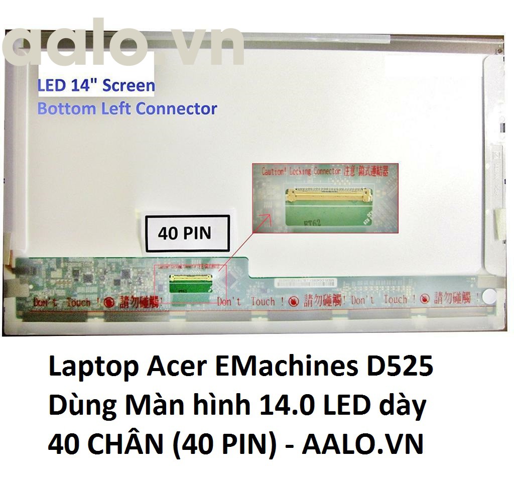 Màn hình laptop Acer EMachines D525