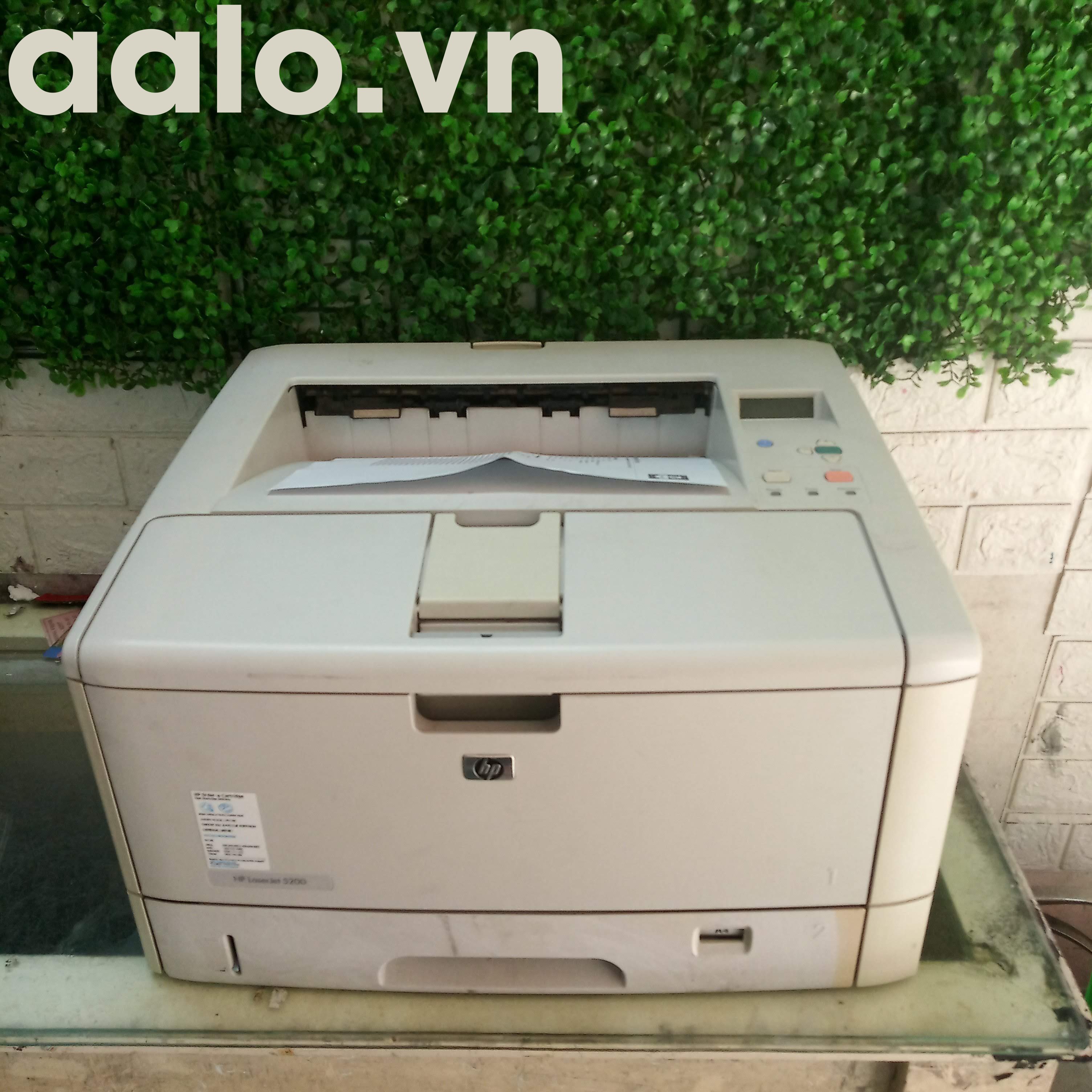 Máy in HP Laser đen trắng 5200 - Khổ A3 Kèm hộp mực , dây nguồn , dây usb mới -  aalo.vn