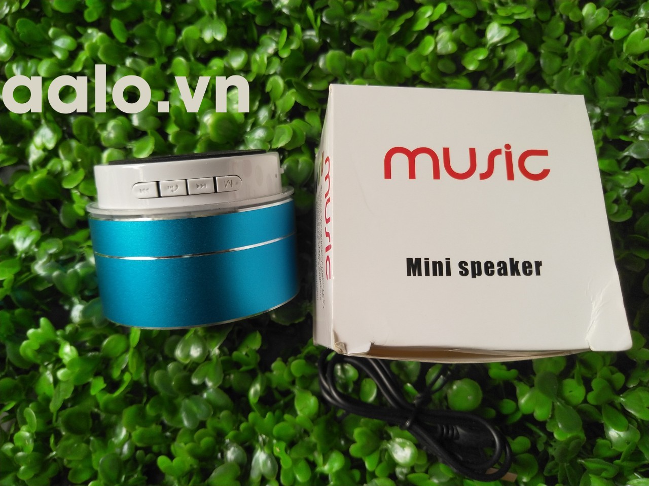 Loa bluetooth A10 mini vỏ nhôm di động loại tốt - aalo.vn