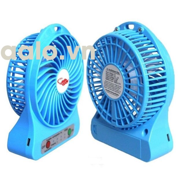 Combo 20 Quạt Sạc 3 Tốc Độ dùng pin sạc siêu mát - aalo.vn