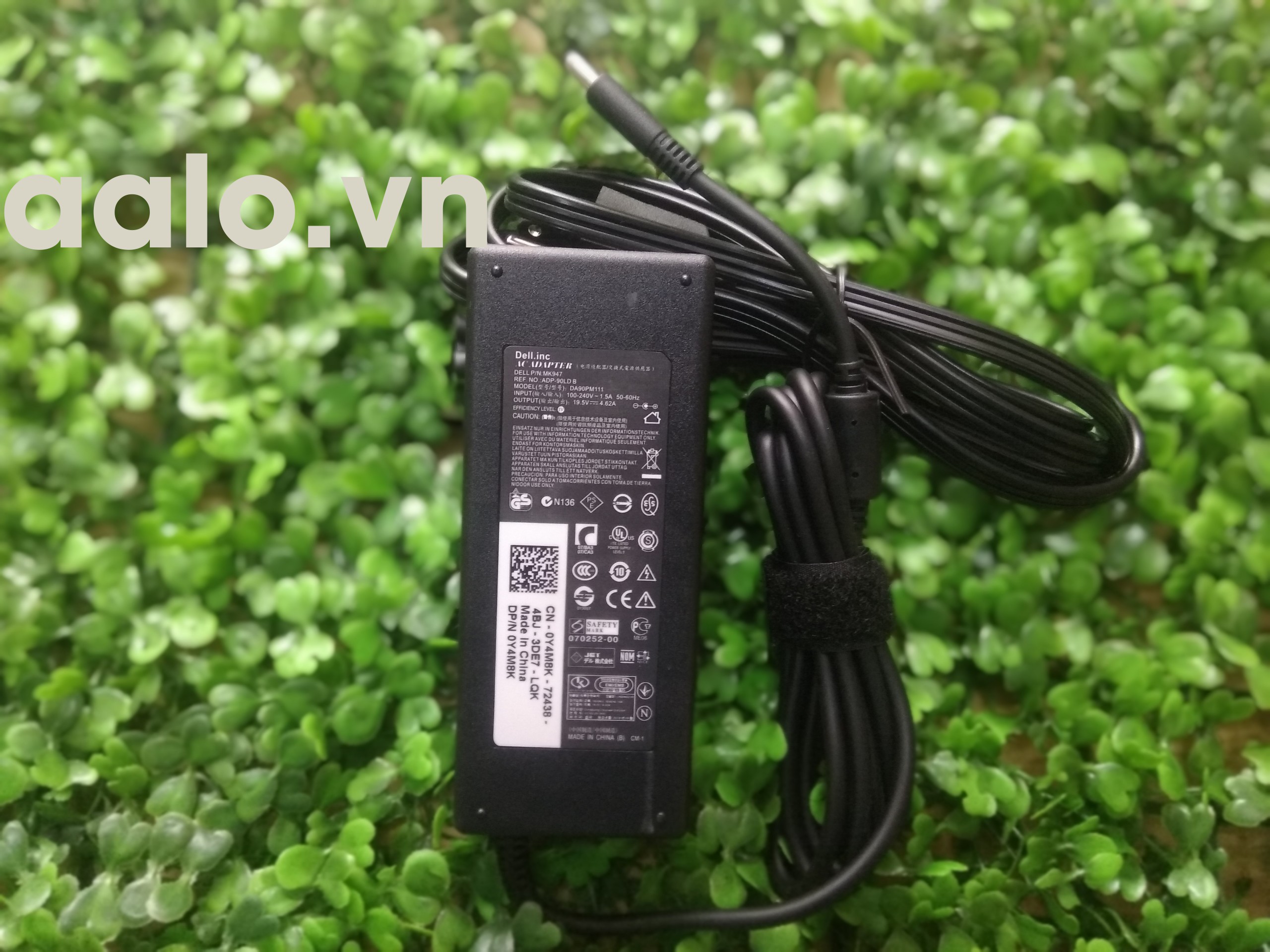 Sạc laptop Dell 19.5V-4.62A chân kim nhỏ 