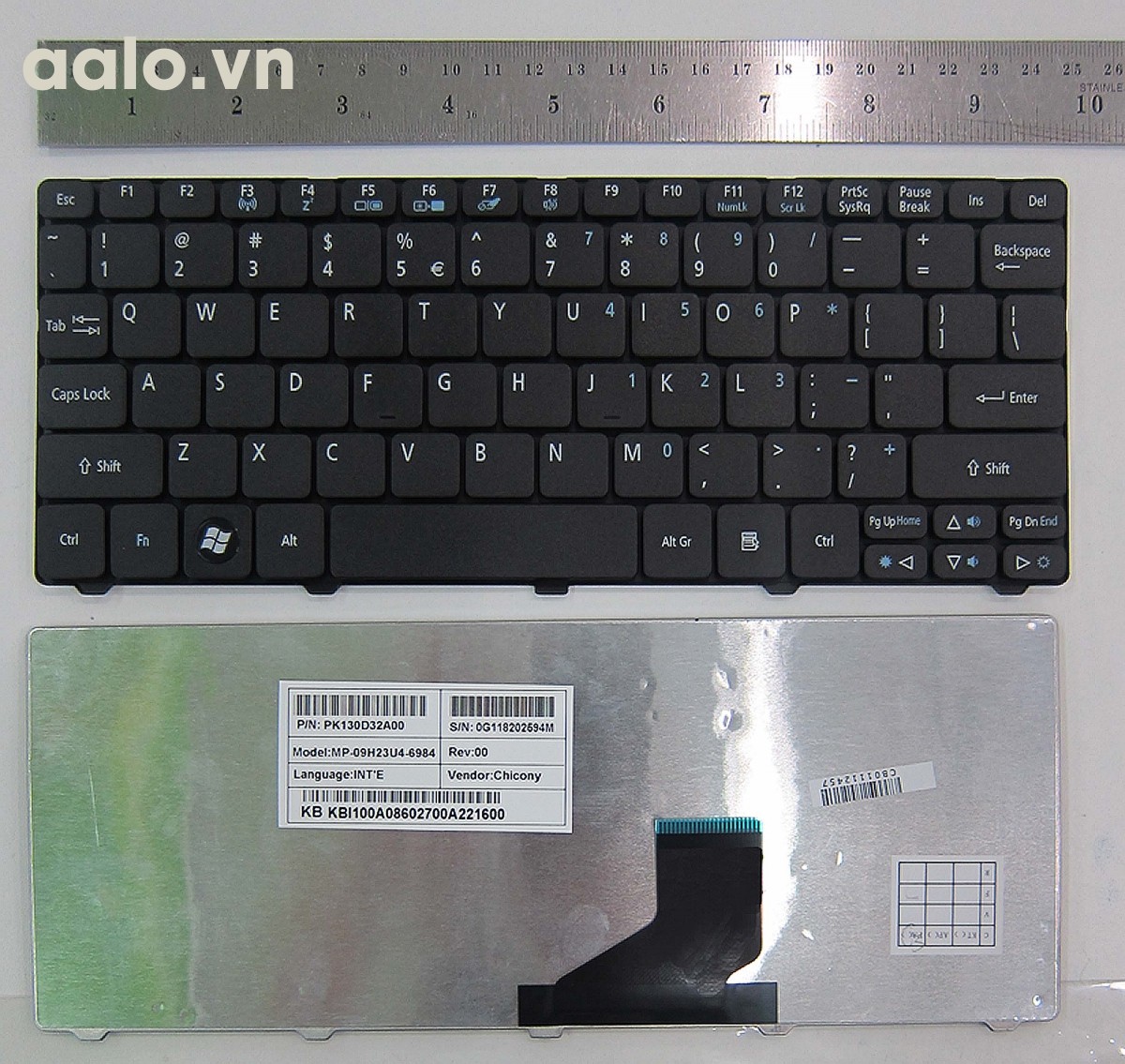 Bàn phím Laptop Acer Aspire One D255 D255E D257 D260 D270 D532H NAV50 NAV51 NAV70 - Keyboard Acer