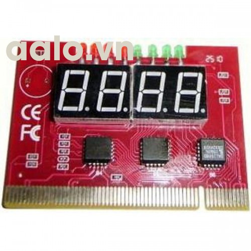 Card Test Main 4 số bản to PCI