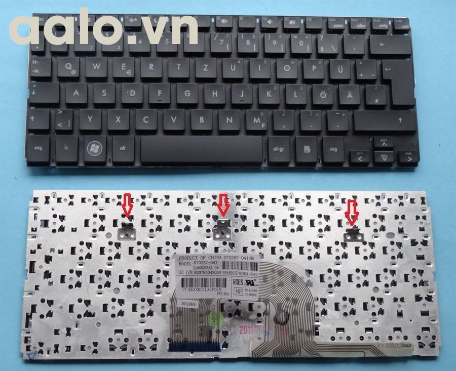 Bàn phím laptop HP MINI 5101 5102 5103 5100 2150 - keyboard HP 