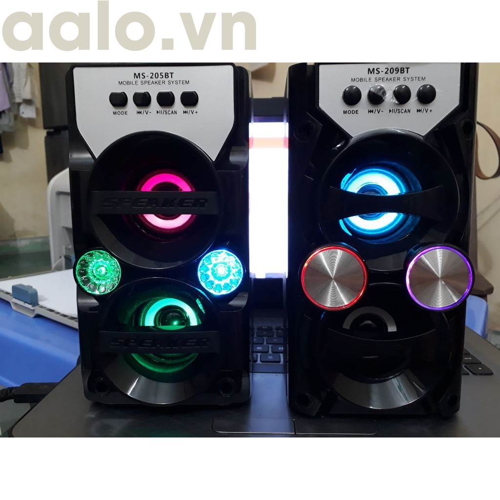 Loa Bluetooth Speaker M - 209BT Âm thanh to ( mẫu mới 2018) - aalo.vn