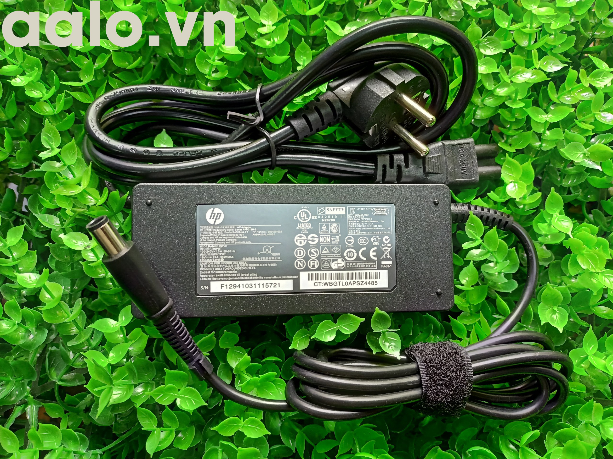 Sạc laptop hp 19v- 4.74a  90w chân kim to - aalo.vn