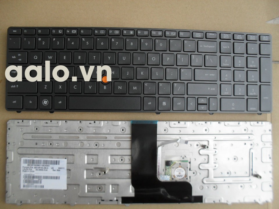 Bàn phím laptop HP 8560W 8560P 8570P 8560 8570  8570w - keyboard HP