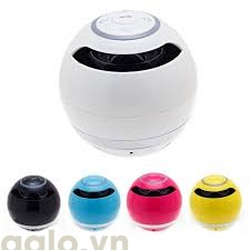 Loa Mini Trứng Bluetooth 360 Di Động Quả Cầu Tròn Hỗ Trợ Cắm Thẻ Nhớ Độc Đáo-aalo.vn