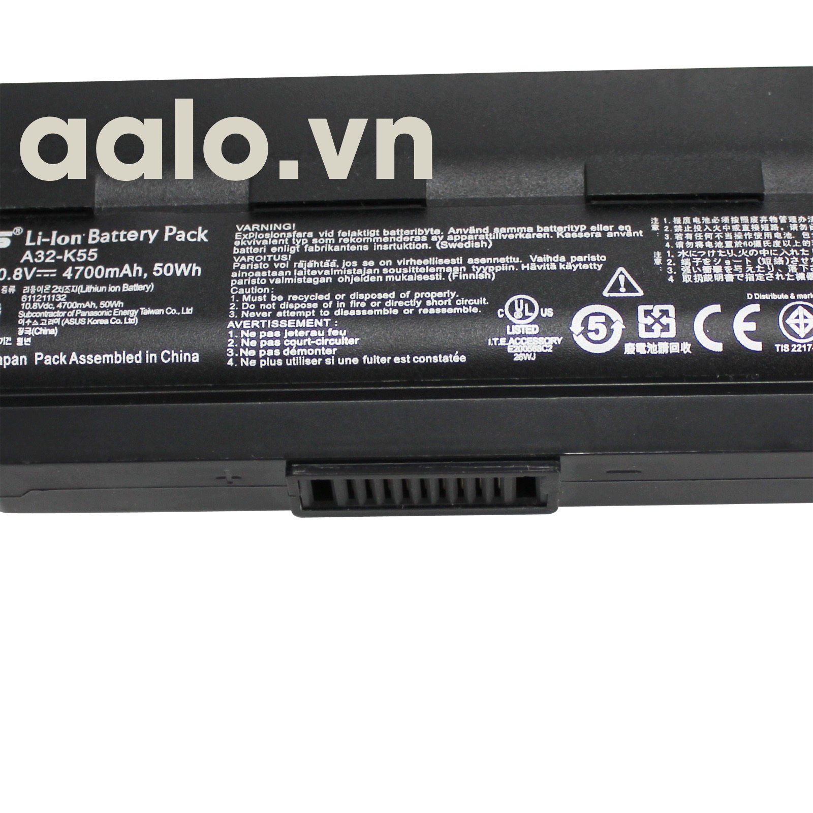 Pin Laptop Asus U57A X45A X45C X45U X55A X55C X55U A55 K55 - Battery Asus