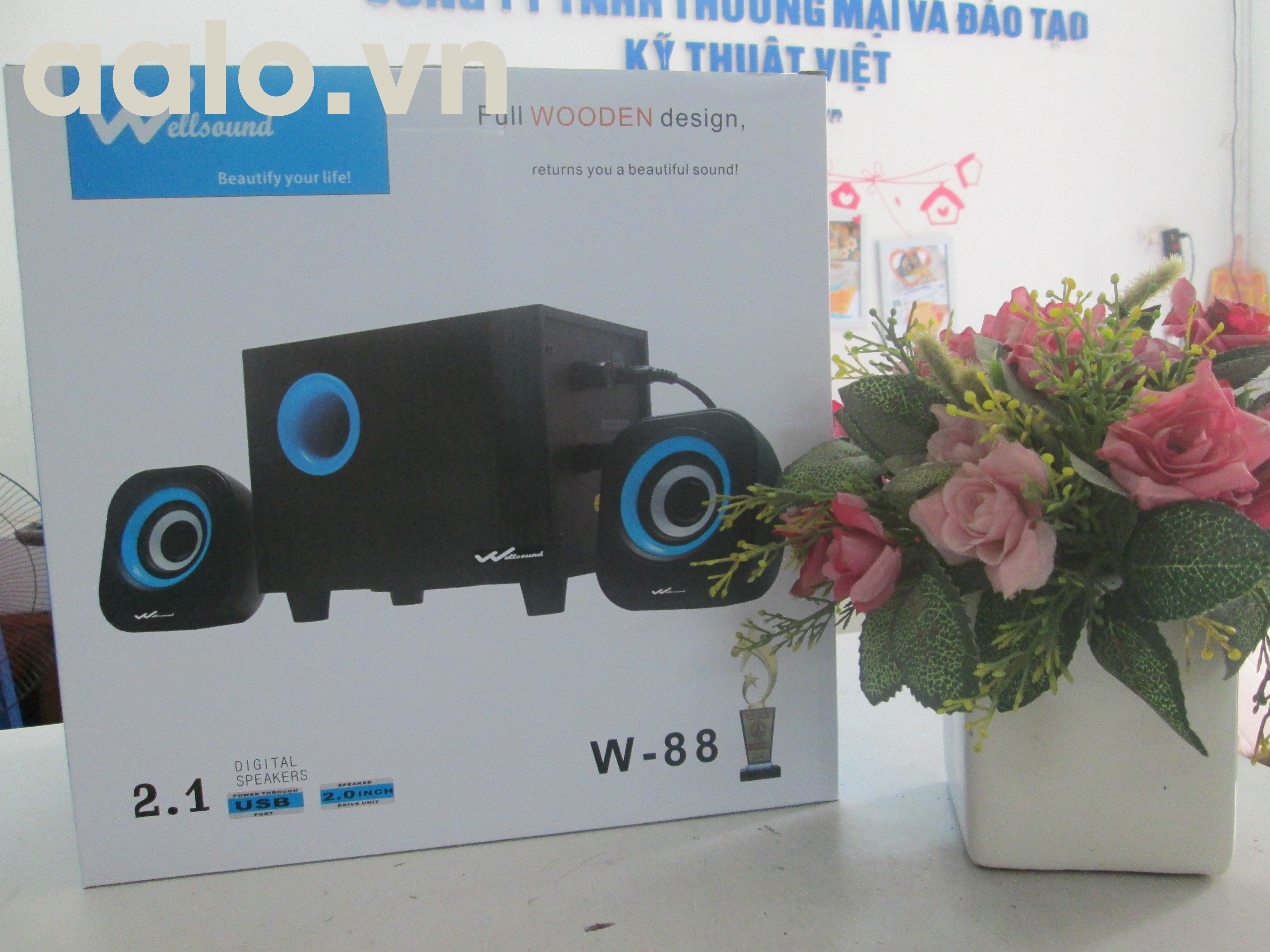 Loa máy tính 2.1 Wellsound W-88