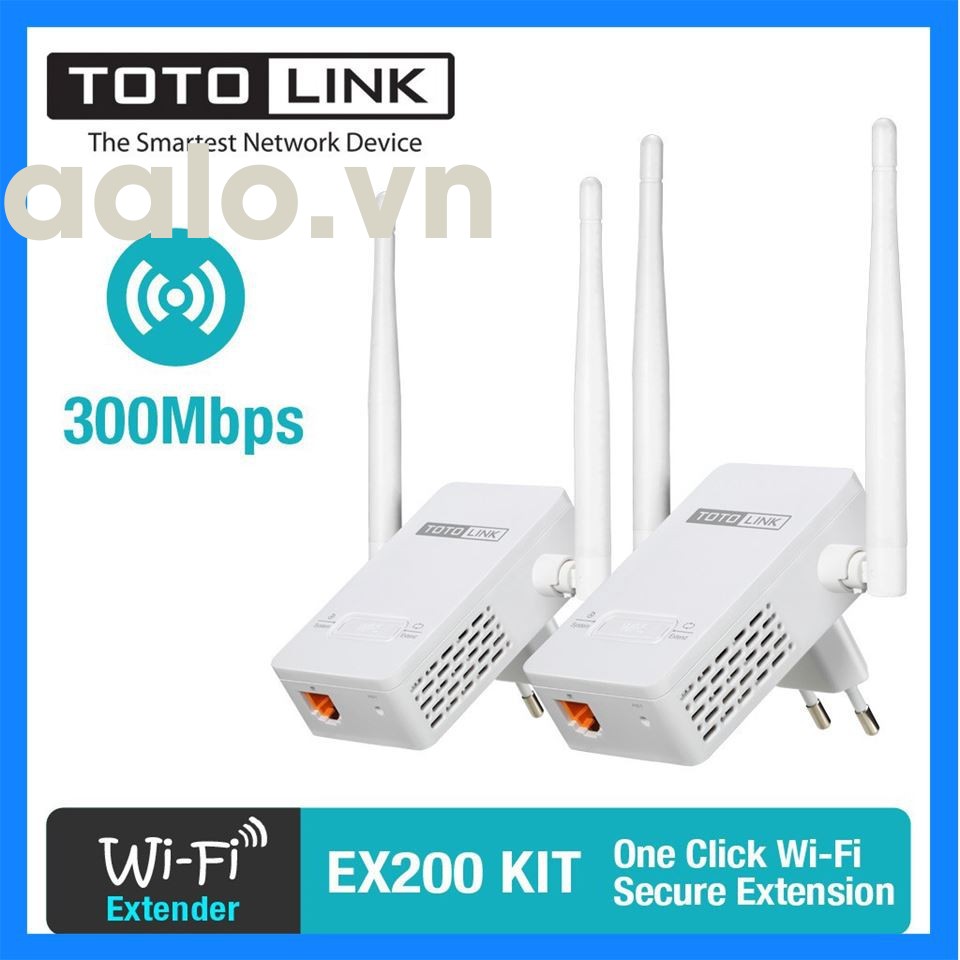 Thiết bị Kích sóng WiFi Repeater TOTOLINK EX200 ( tặng 1 đèn led usb xinh xắn) - aalo.vn