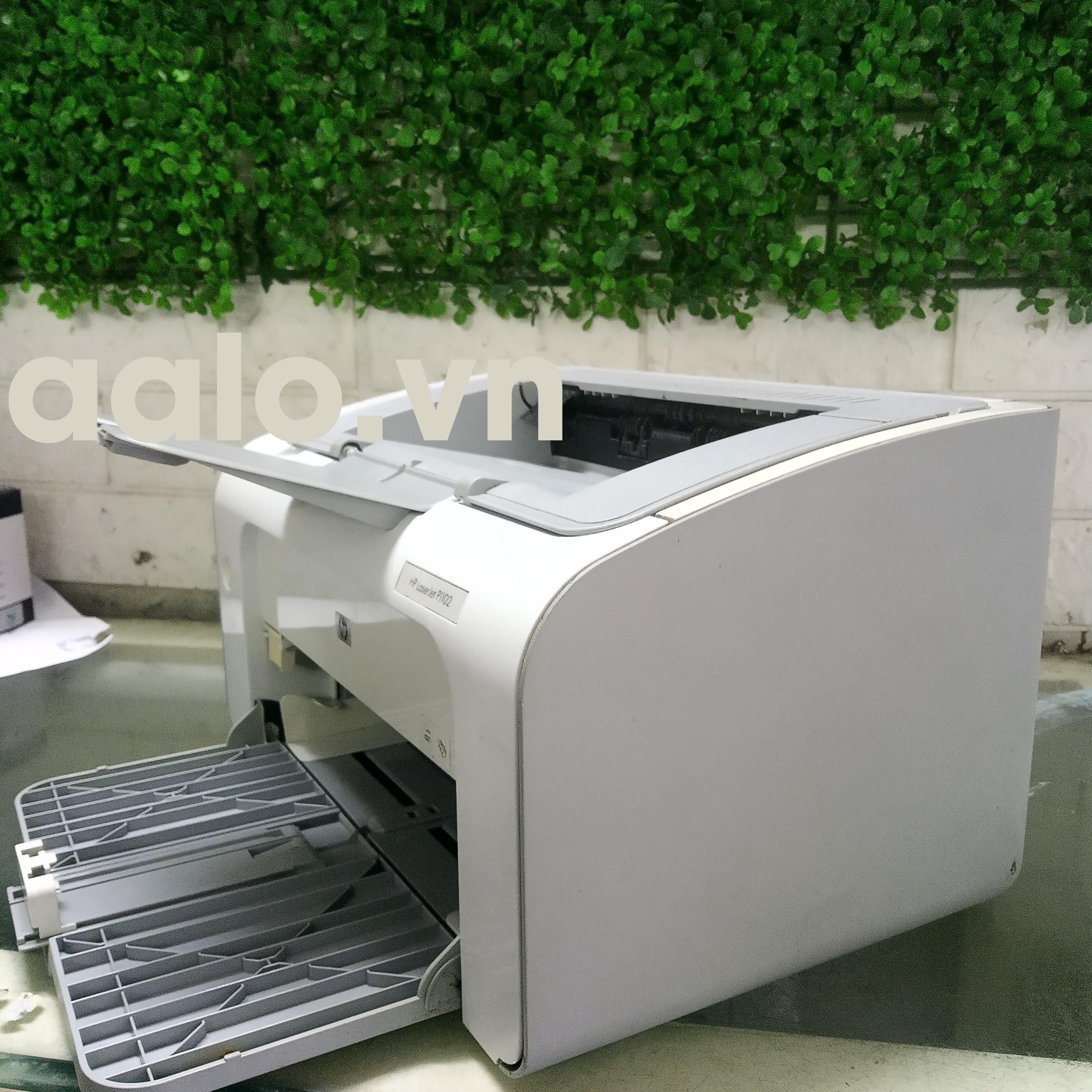 MÁY IN HP LASERJET PRO P1102 - KÈM HỘP MỰC , DÂY NGUỒN , DÂY USB MỚI - AALO.VN