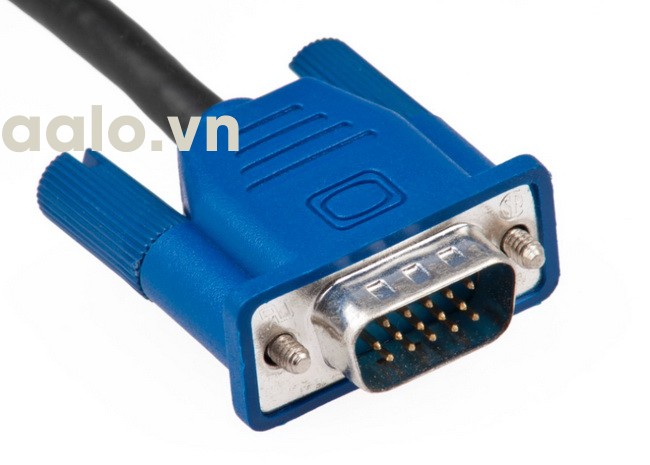 Cáp VGA 1.5m chất lượng cao High Speed dành cho màn hình và máy chiếu (Đen) - aalo.vn