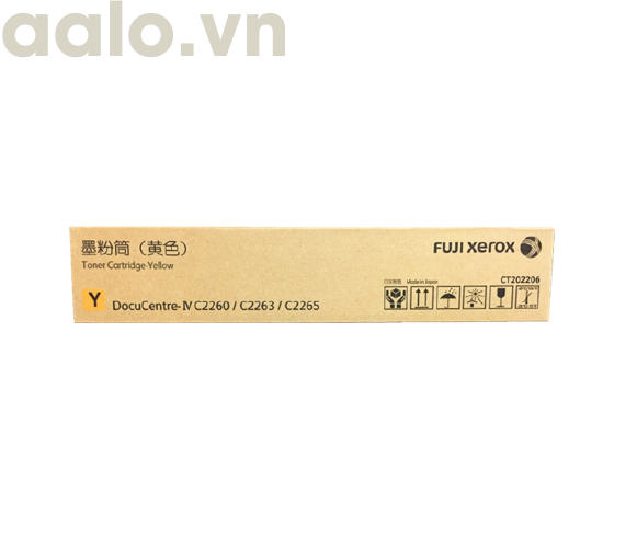 MỰC MÁY PHOTOCOPY FUJI XEROX DC IV - C2260/2263/2265 ( VÀNG ) - AALO.VN