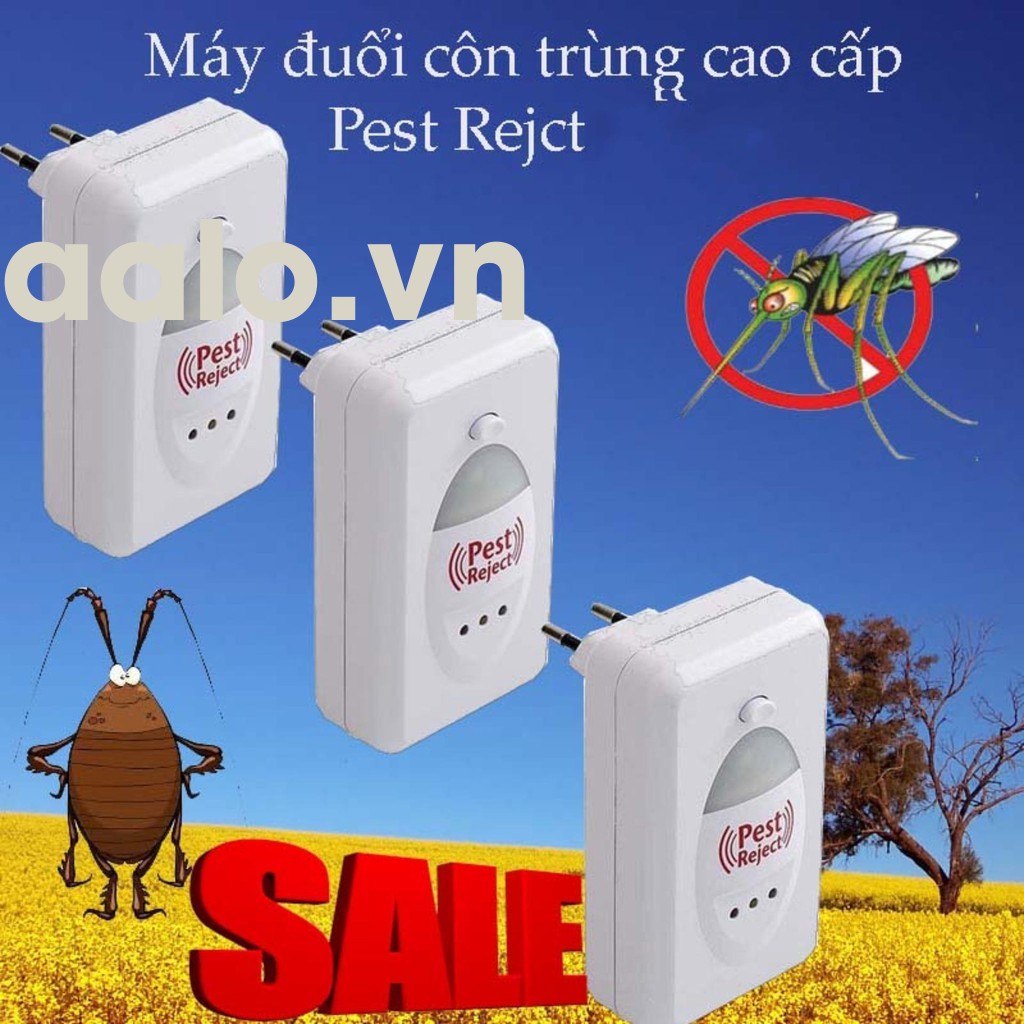 Máy đuổi côn trùng Pest Reject chuẩn mẫu mới - aalo.vn