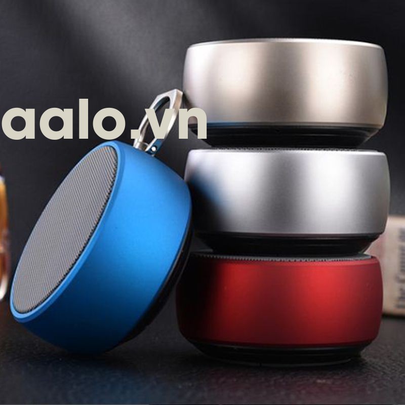 Loa Bluetooth Mini BS-02 Vỏ Kim Loại, Âm Thanh Hay, Có Móc Treo Tiện Lợi (Tặng kèm giá đỡ xem phim siêu tiện lợi) - aalo.vn