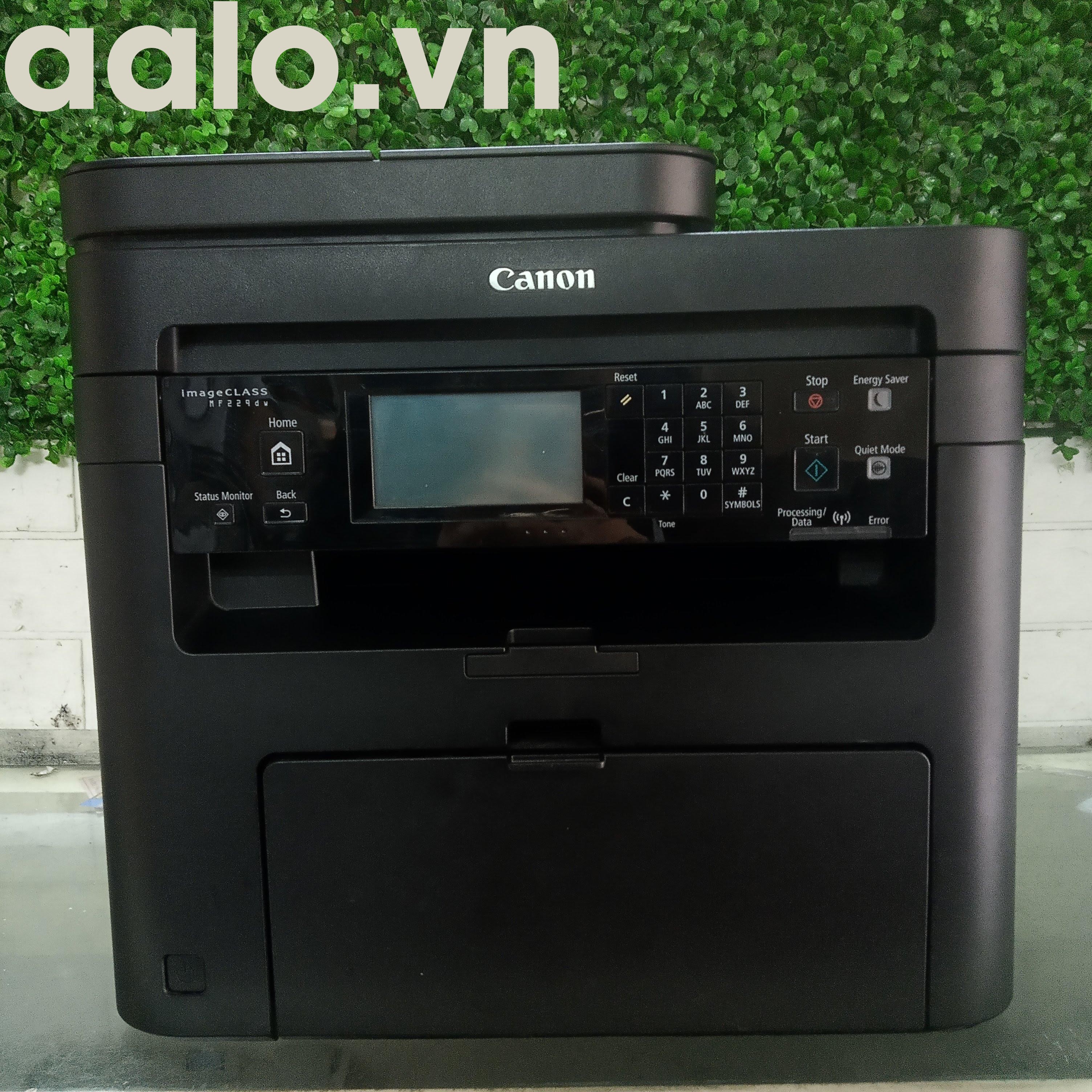 MÁY IN CANON MF229DW ĐA CHỨC NĂNG PHOTOCOPY SCAN FAX ĐÃ QUA SỬ DỤNG - AALO.VN