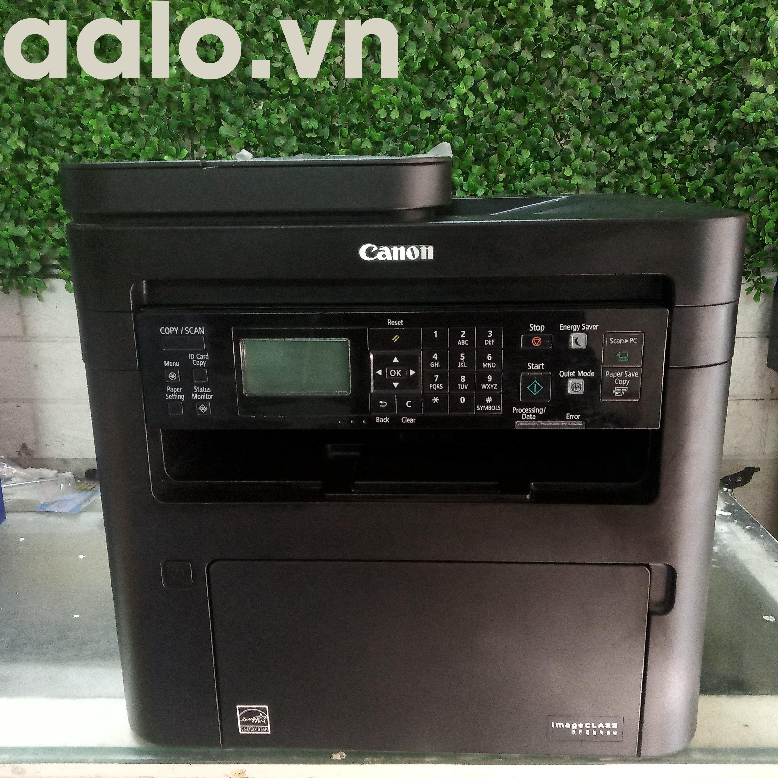 MÁY IN ĐA CHỨC NĂNG CANON MF264DW IN QUA MẠNG SCAN PHOTOCOPY FAX ĐÃ QUA SỬ DỤNG  - AALO.VN 