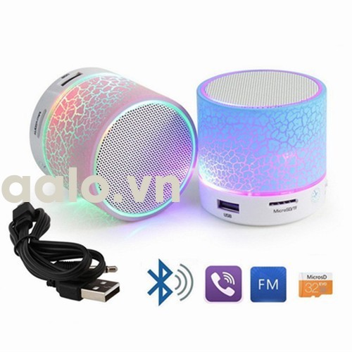 Loa mini bluetooth led nháy theo nhạc-aalo.vn