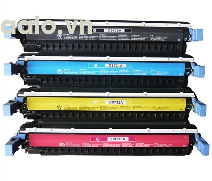 Hộp mực màu HP C9730A/C9731A/C9732A/C9733A (BK/C/Y/M) - aalo.vn