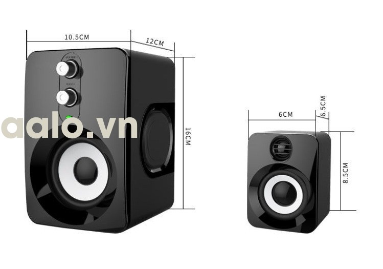  Loa Nghe nhạc máy tính, điện thoại, tivi bass khỏe speakers PF94 - aalo.vn