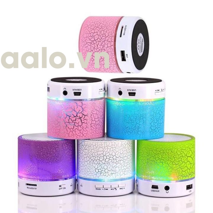 Loa bluetooth đa năng A9 có đèn Led nháy theo nhạc-aalo.vn