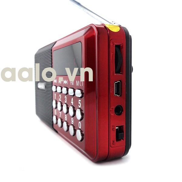 ĐÀI RADIO FM NGHE NHẠC QUA USB VÀ THẺ NHỚ  CRAVEN CR-26