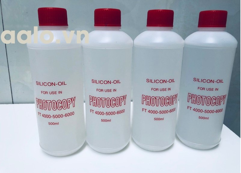 DẦU SILICON DÙNG CHO MÁY PHOTOCOPY, MÁY IN - 500ml (Chất lượng cao) - AALO.VN