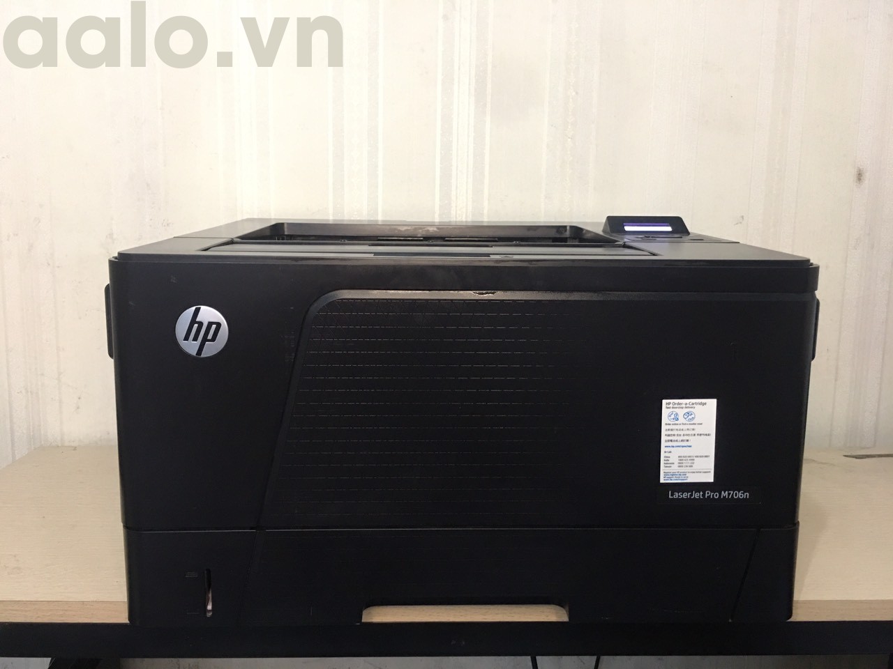 MÁY IN HP LASERJET M706N IN KHỔ GIẤY A3 KẾT NỐI MẠNG LAN NỘI BỘ - AALO.VN