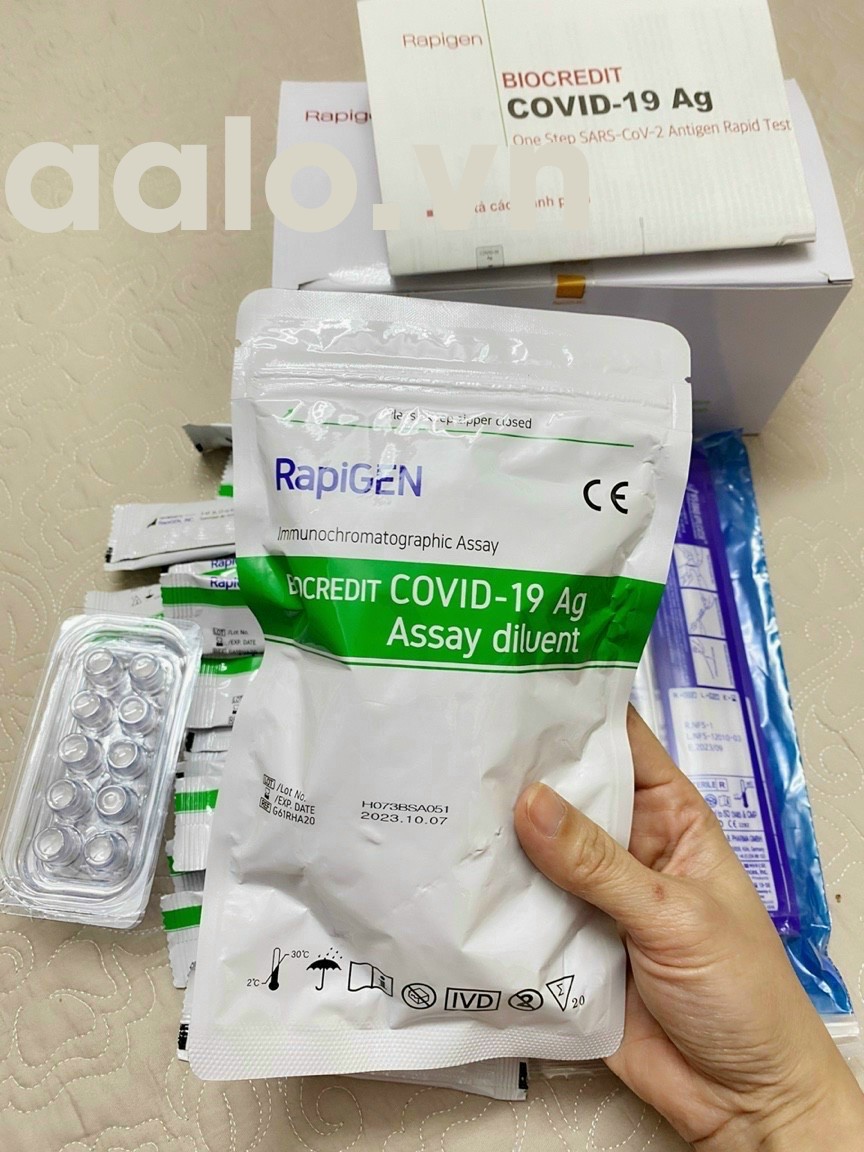 BỘ TEST NHANH COVIS 19 BIOCREDIT  ĐƯỢC BỘ Y TẾ VIỆT NAM CẤP PHÉP