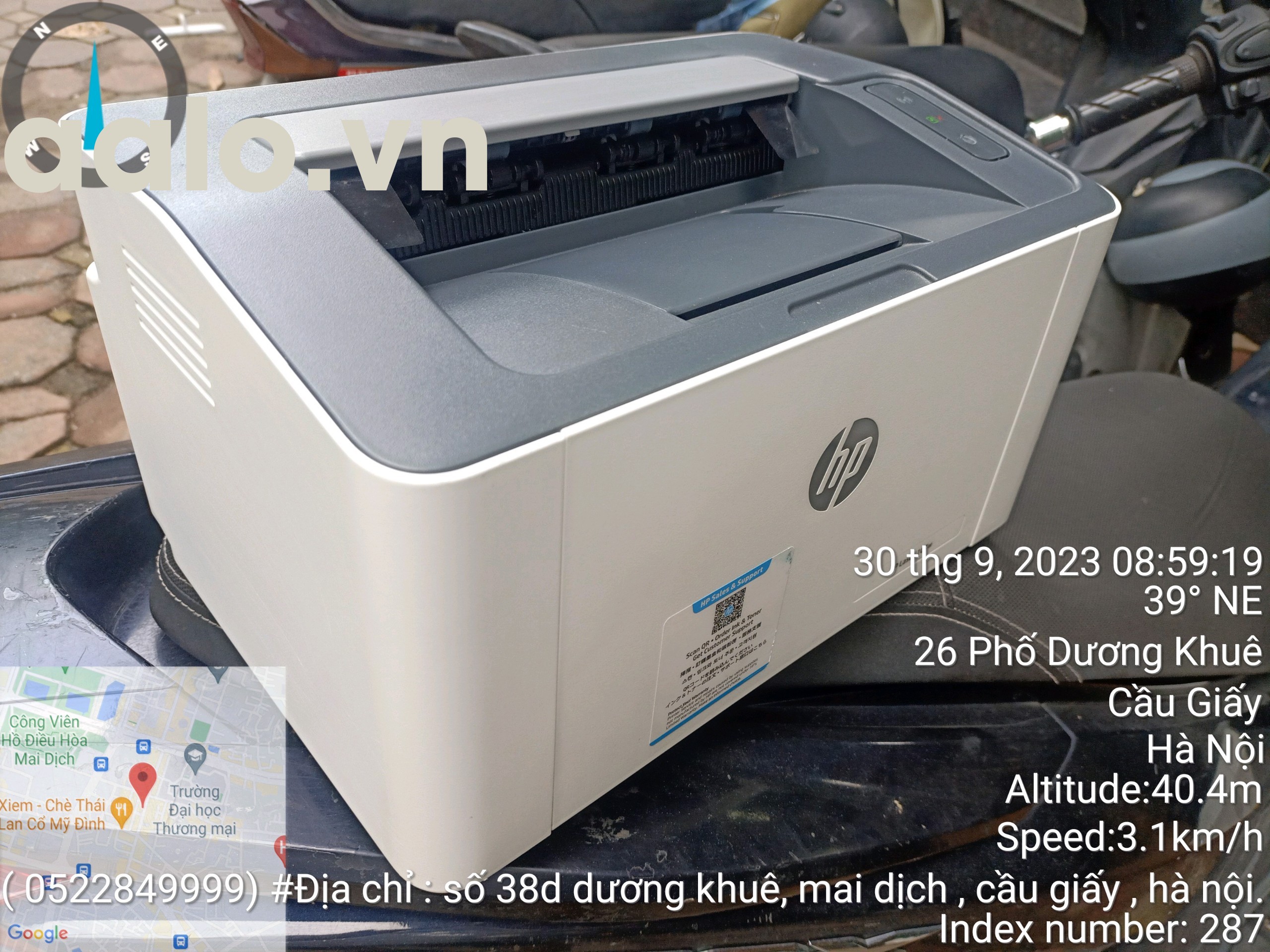 Máy in laser trắng đen đơn năng HP 107w Wifi máy đã qua sử dụng còn 80% bảo hành 3 tháng