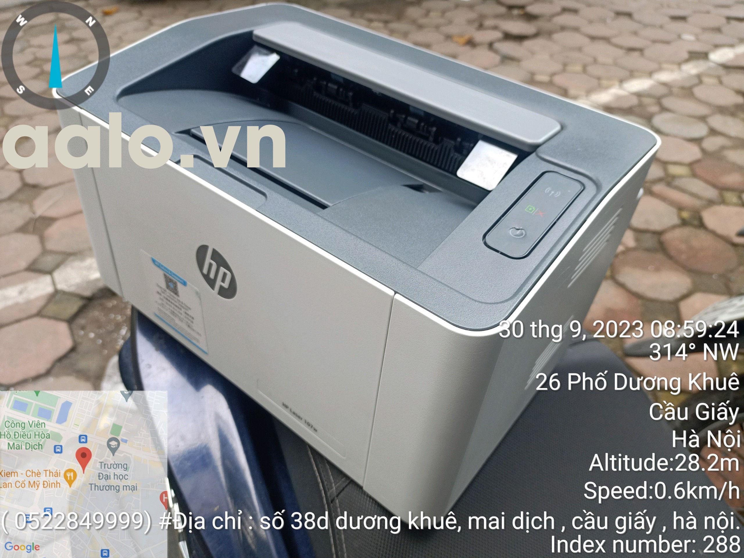 Máy in laser trắng đen đơn năng HP 107w Wifi máy đã qua sử dụng còn 80% bảo hành 3 tháng