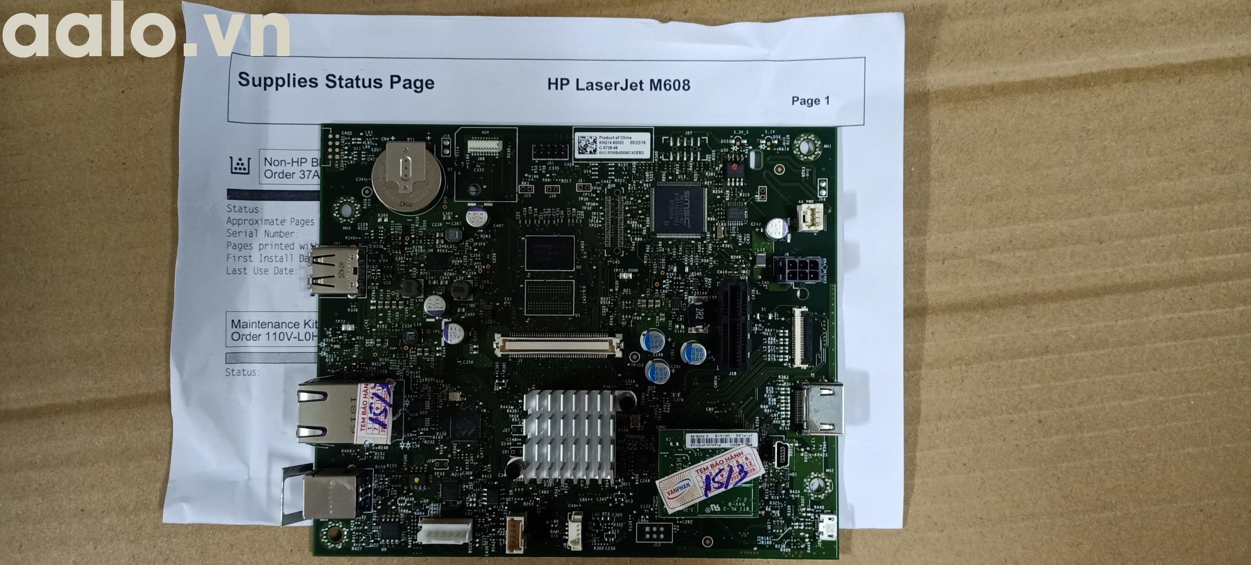 Card Formatter Máy in HP M607/ M608/ M609 (K0Q14-60002-RE)