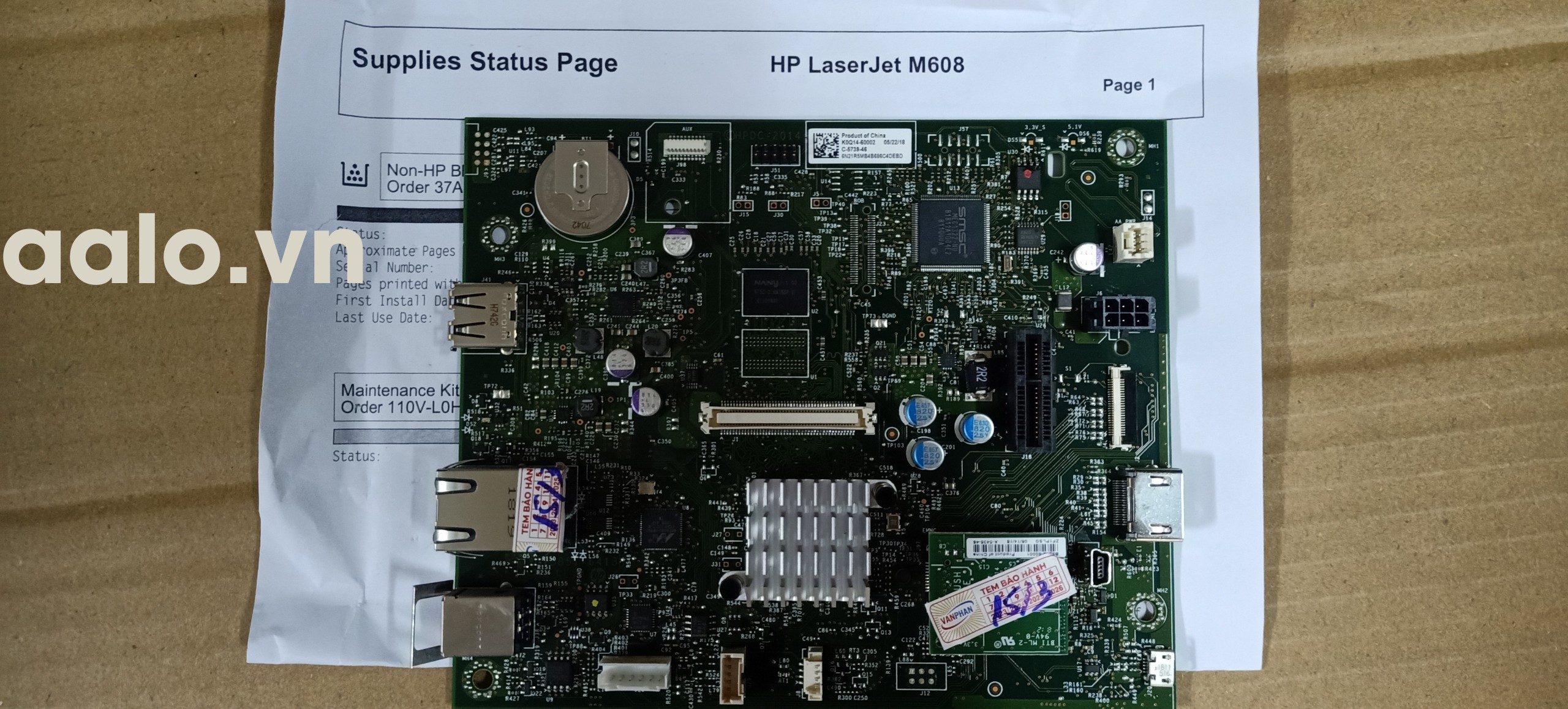 Card Formatter Máy in HP M607/ M608/ M609 (K0Q14-60002-RE)