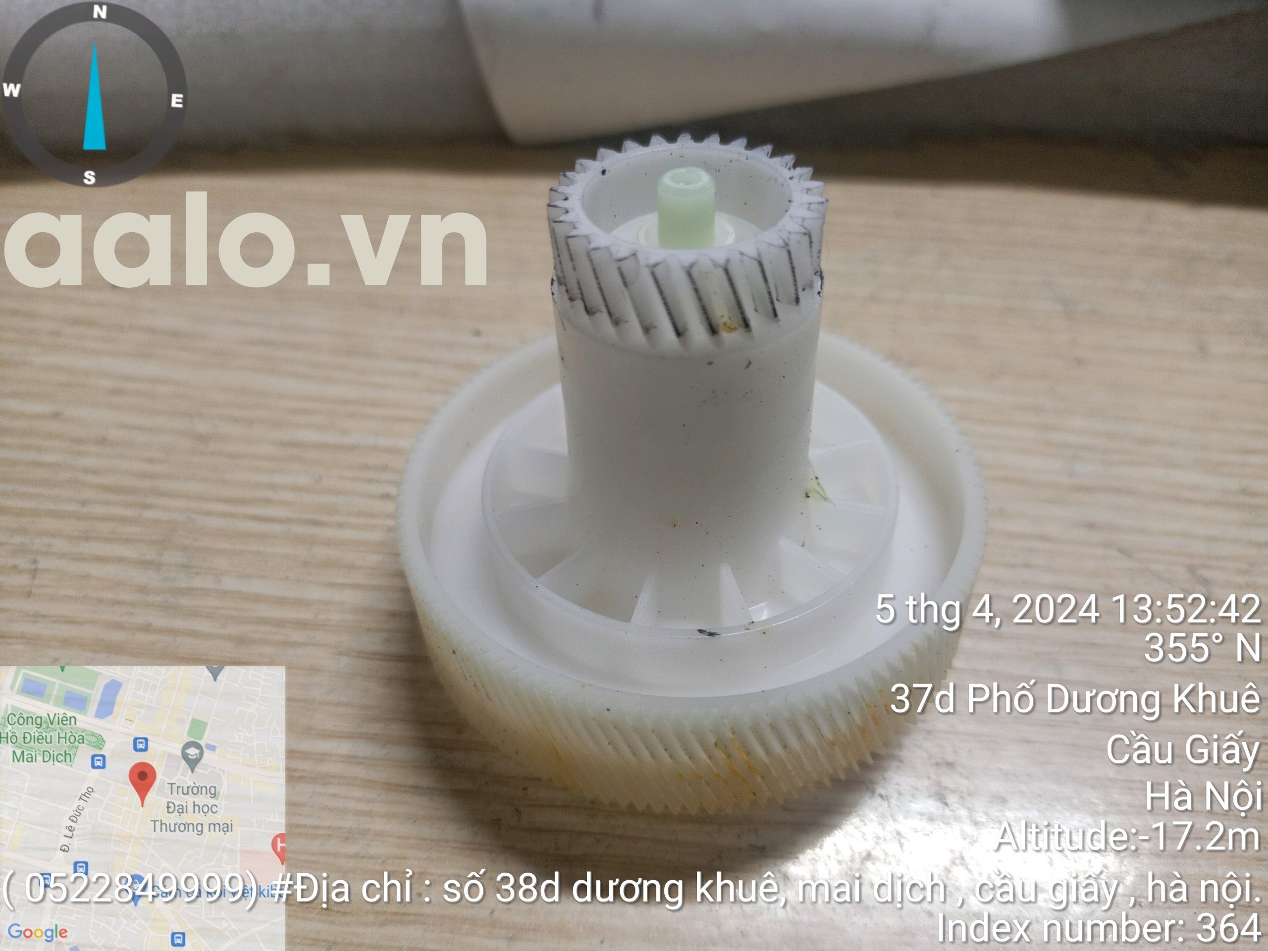Bánh răng tải trống Brother 2321D 2701DW 2240 2140 2130 MH 2385